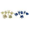 Set of 6 Decorative Napkin Rings for Table Settings