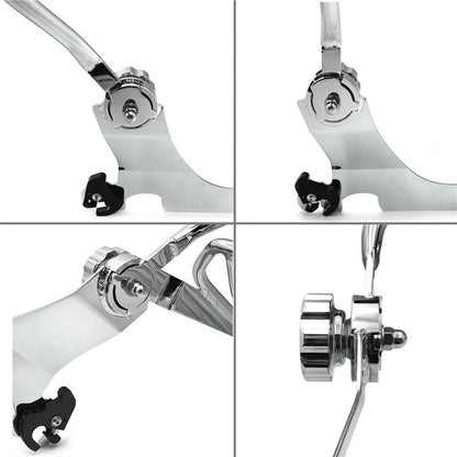 Adjustable Sissy Bar for Harley Sportster (2004–Present) Chrome