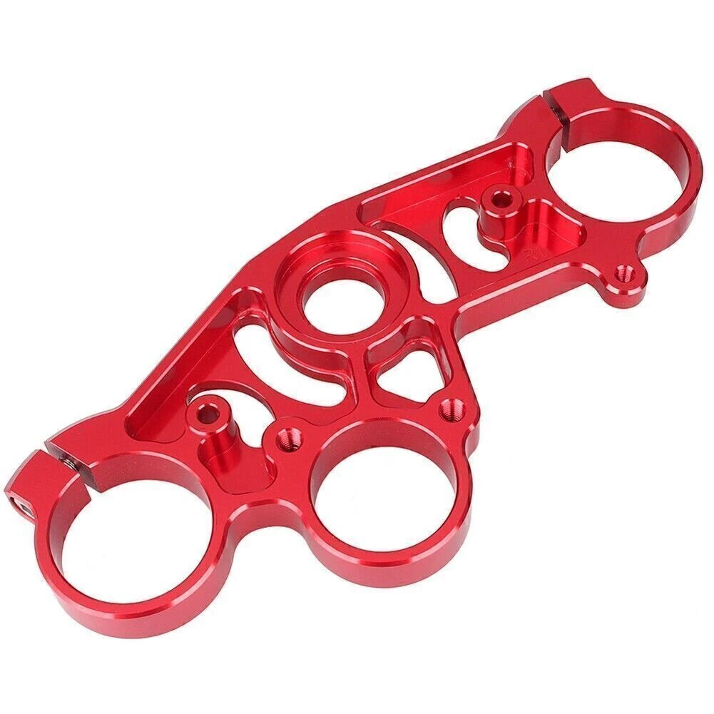 Triple Tree Front Upper Top Clamp for Yamaha YZF R1 (2004–2006) Red