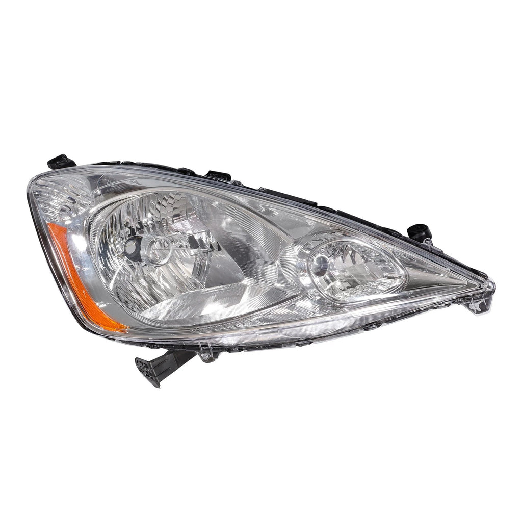 Halogen Headlight Assembly for Honda Fit Sport (2009–2011) Passenger Side