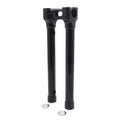CNC Black Bolt-on Riser Top Clamp for Harley Touring FLHR (14")