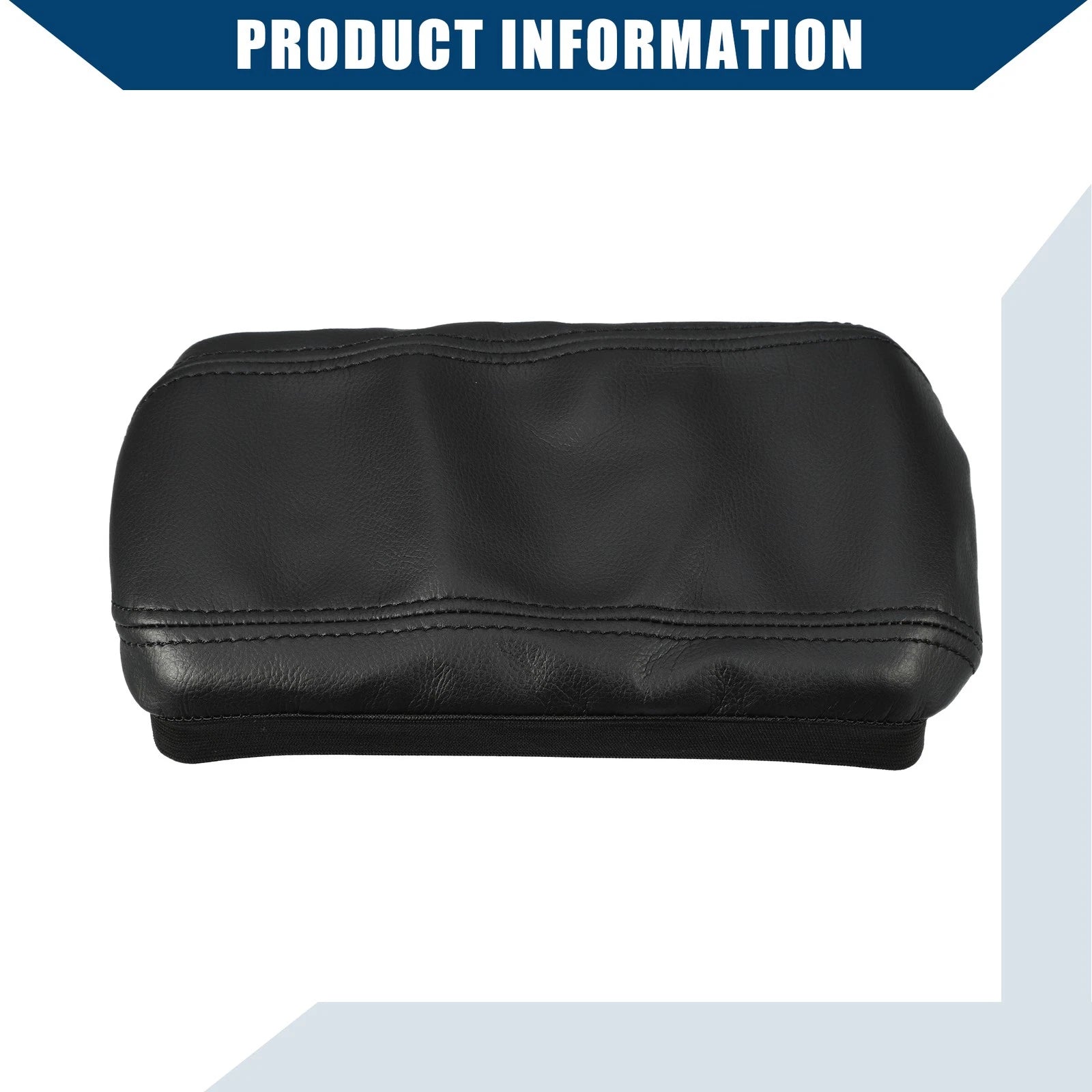 Center Console Armrest Cover for Volkswagen Jetta (2012–2018) Black