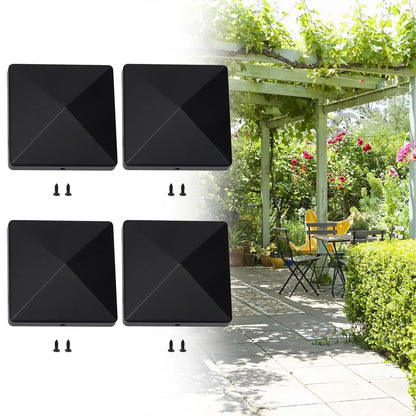 4x4 Inch Plastic Post Cap for Outdoor Fence