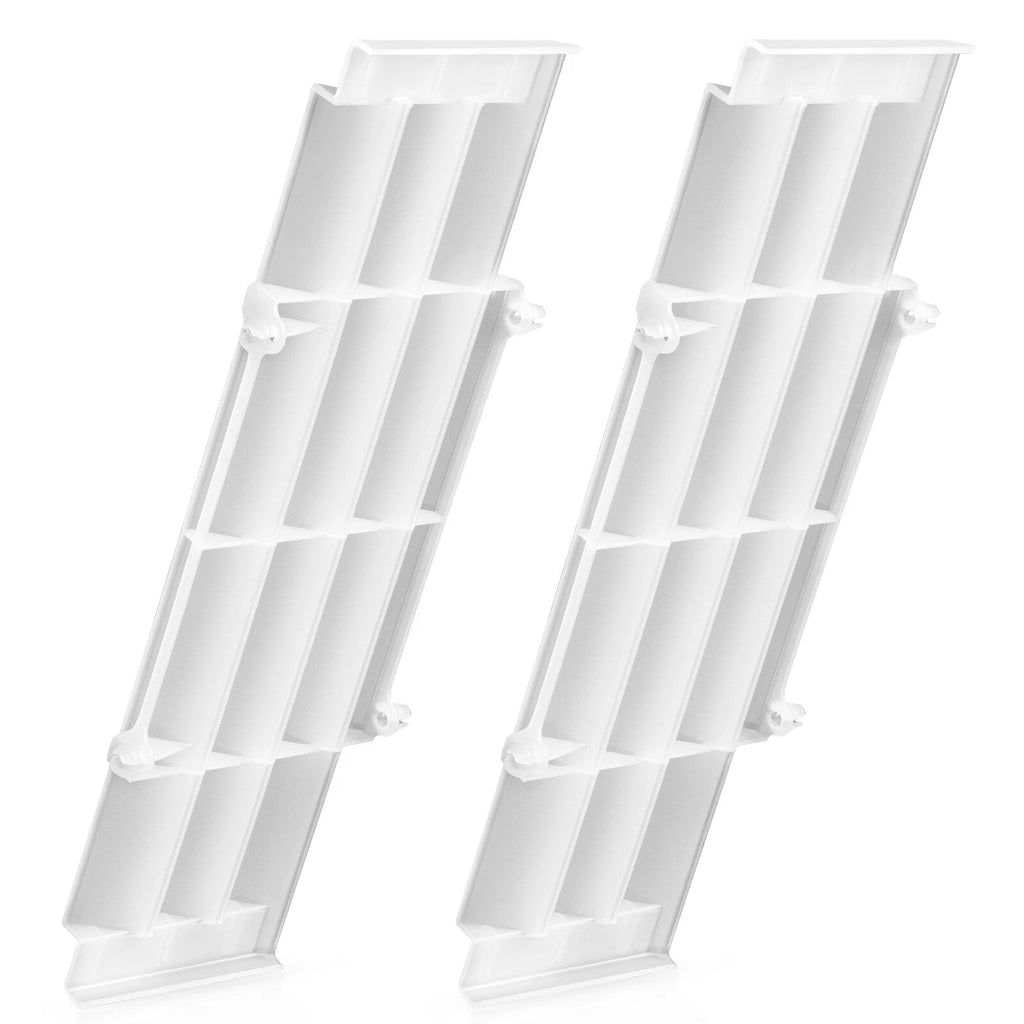 2Pcs Radiator Grill Guard Louver Cover for Honda CR500R (1992–2001) 19033-ML3-790