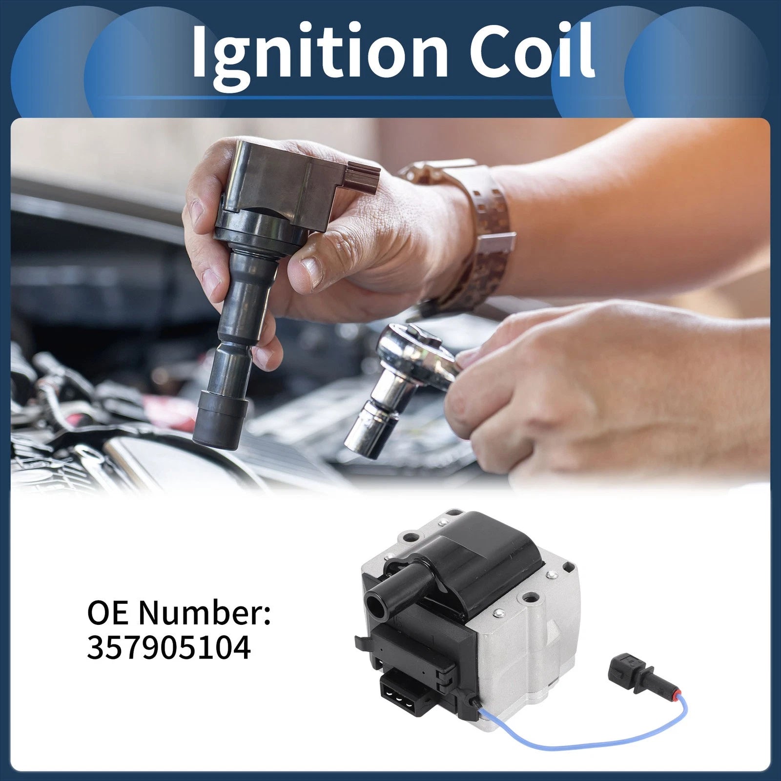 Ignition Coil Replacement for Volkswagen Golf (1999–2004)