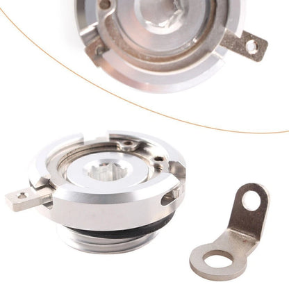 Oil Filler Cap Set for BMW S1000RR (2009–2013) Silver