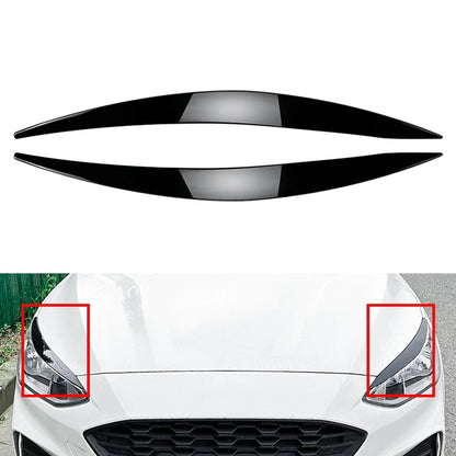 Headlight Eyebrow Eyelid Cover Trim for Ford Focus MK4 (2019–2021)