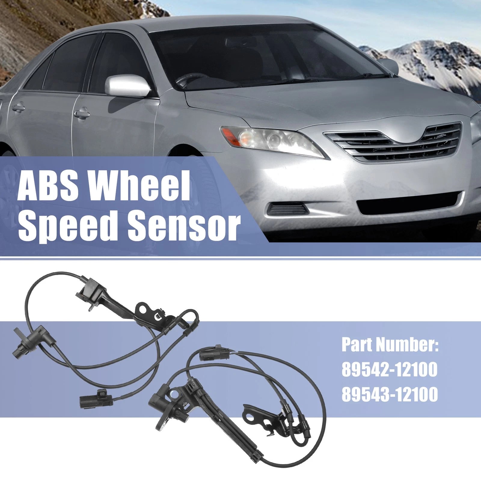 Front Left Right ABS Wheel Speed Sensor for Toyota Corolla (2009–2013)