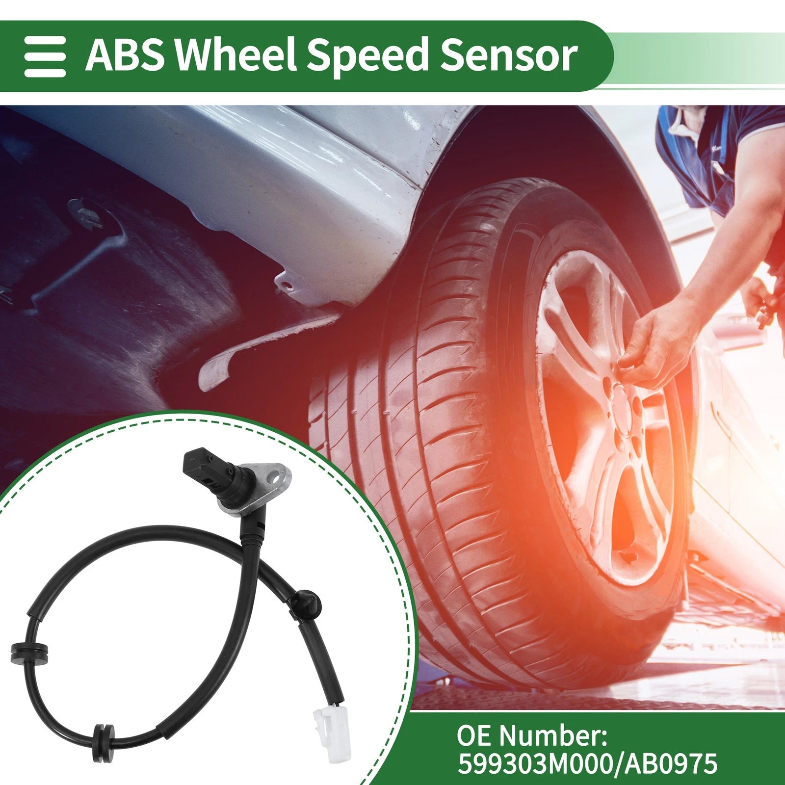 ABS Wheel Speed Sensor Replacement for Hyundai Genesis (2015–2018)