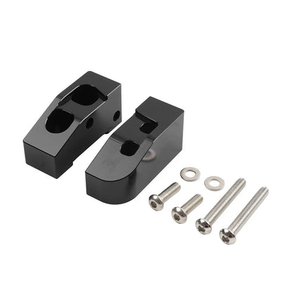 1" 2" Side Stand Lift Block Kickstand Plate for Harley Road King Electra Glide