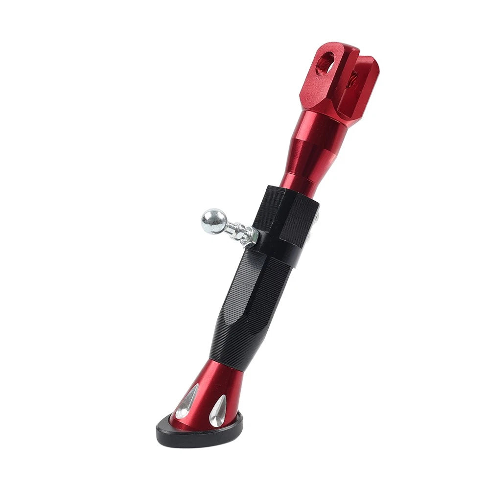 Adjustable Kickstand Foot for Motorcycle Universal (All Years) - Red