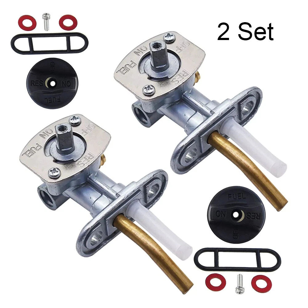 2Pcs Fuel Valve Shut Off Petcock for Arctic Cat 250 300 400 500 0470-445