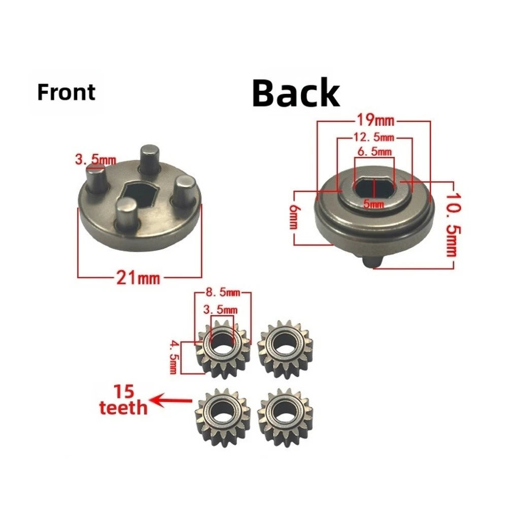 40:1 Gear Reduction Assembly for 25mm Electric Pruner (3.0V Motor)