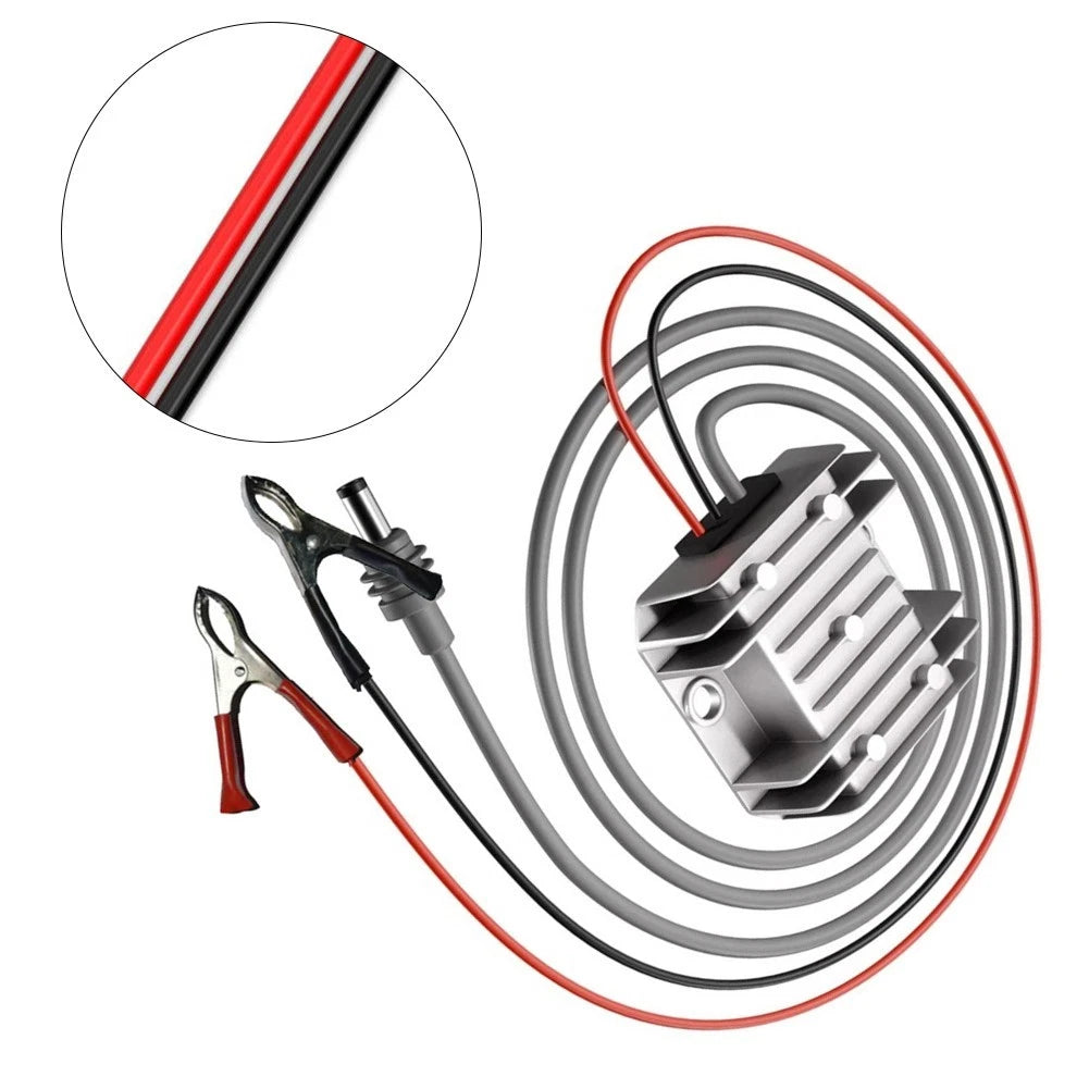 48V DC Adapter Aluminum Shell Material Input Voltage: 9-28V For Mobile Office