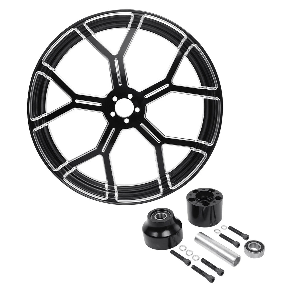 26" Front Wheel Rim with Single Disc Hub for Harley Touring (1997–2021)