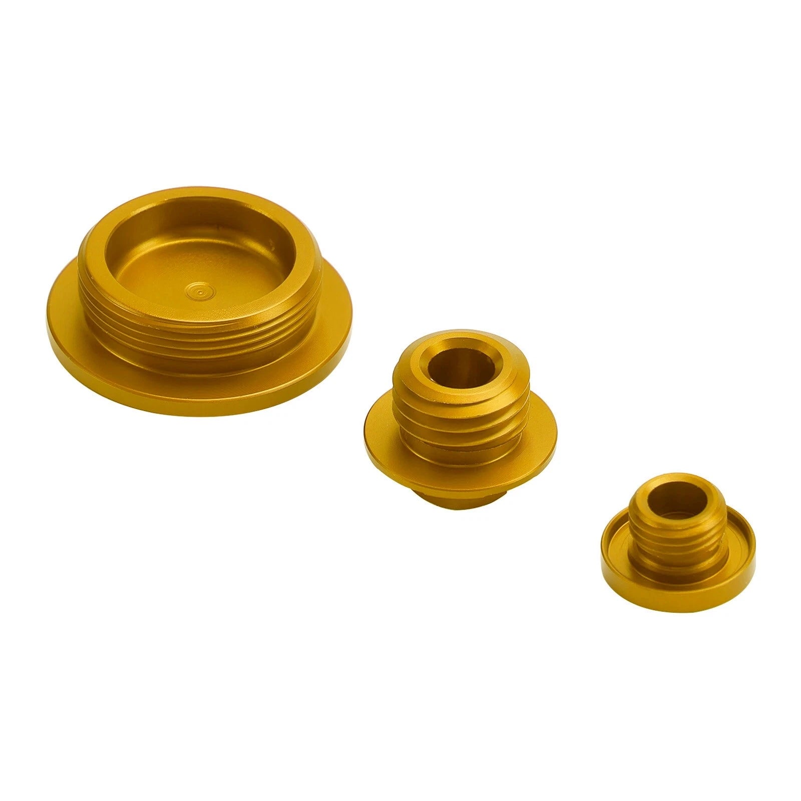 Crankcase Cover Oil Filler Plug Kit Gold for Yamaha YZ250F/YZ450F (2014–2022)