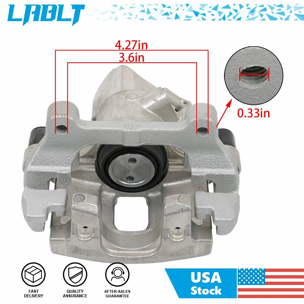 Left Disc Brake Caliper with Bracket for Mazda 5 (2006–2010, 2012–2015)