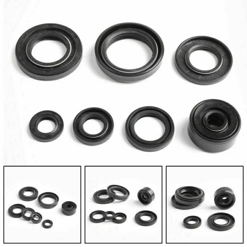 Engine Oil Seal Rebuild Kit for Yamaha TZM150 ZF150-2 TZR150 (1990–2005)