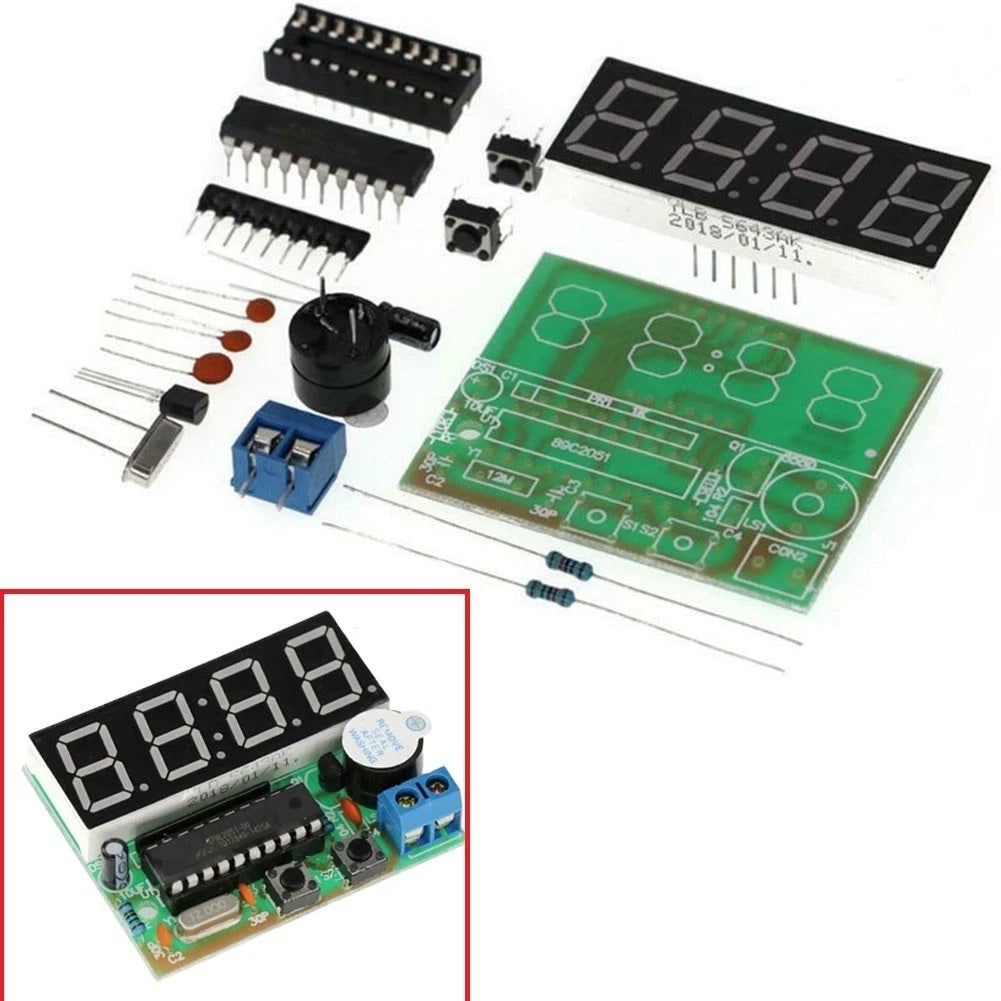 Electronic Clock Module for Universal Applications (3V-6V)