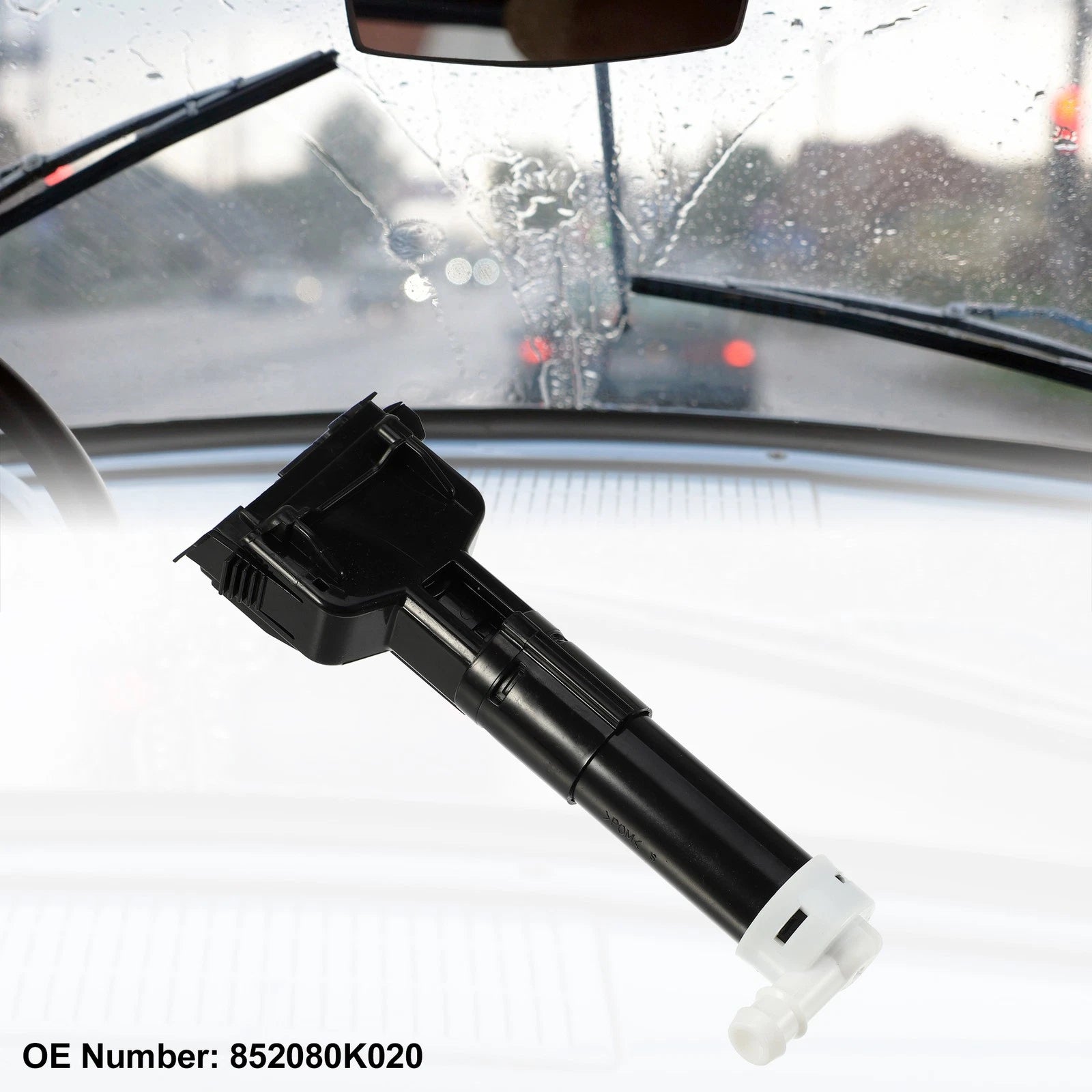 Headlight Washer Nozzle Front Left Replacement for Toyota Hilux (2004–2015)