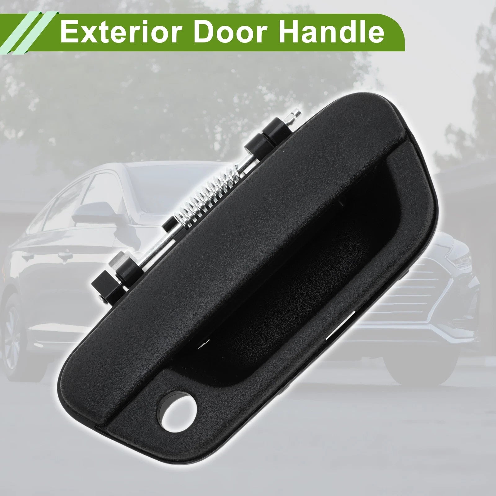 Exterior Door Handle Replacement for Chevrolet Spark (2013–2016) Front Right Black