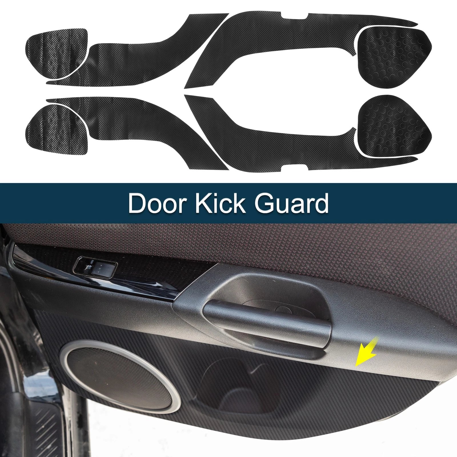 Door Kick Guard Replacement for Mazda Atenza 2017–2019 Front Rear Set