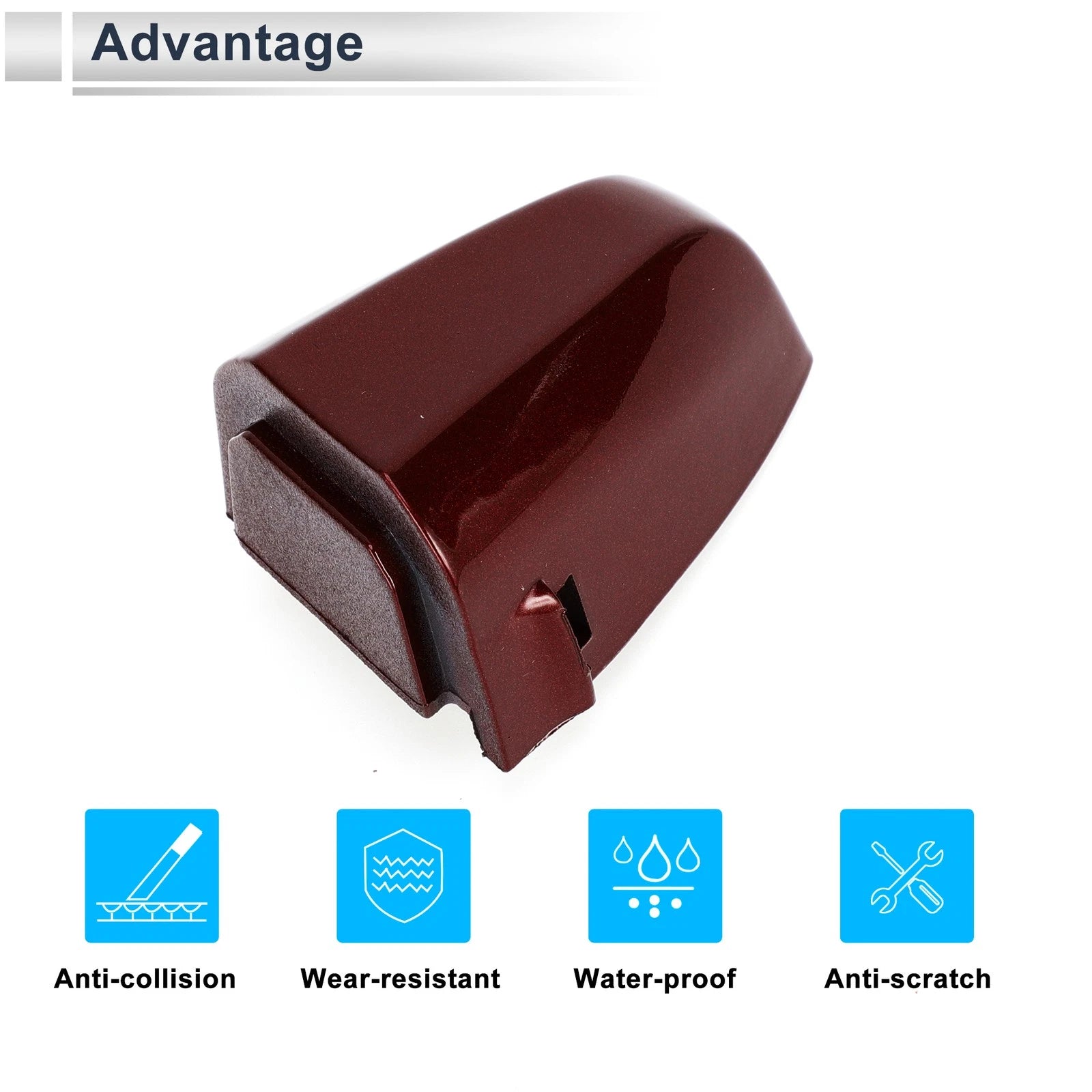 Front Left Door Handle Cover Cap Replacement for BMW X1 X2 (2015–2018)