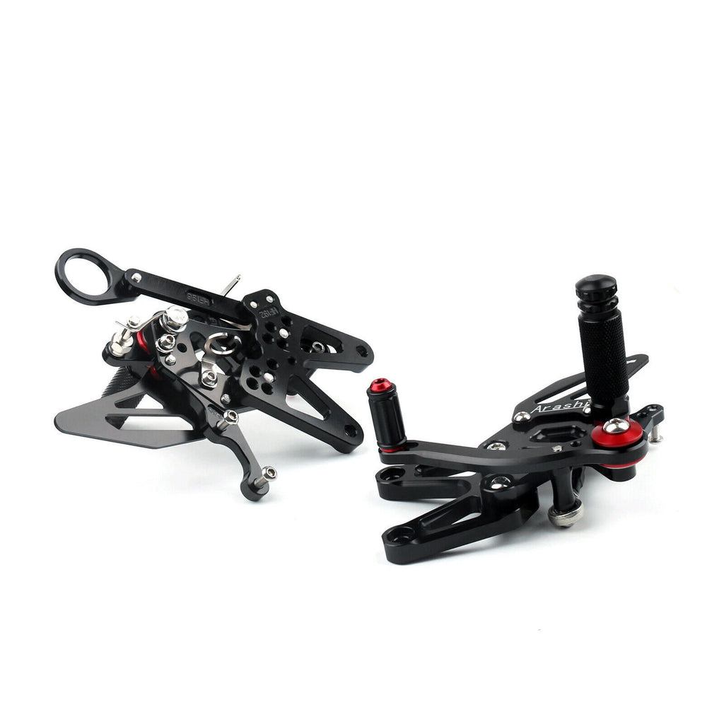 Rearsets Footpegs Pedals for BMW S 1000 RR (2010–2014) Black T9