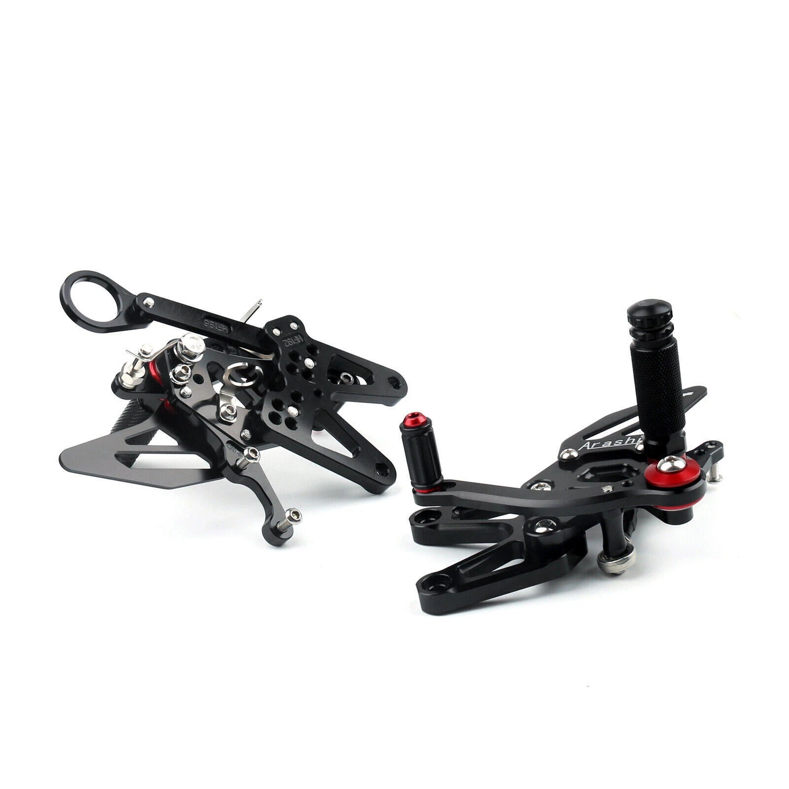 Rearsets Footpegs Pedals for BMW S 1000 RR (2010–2014) Black T9