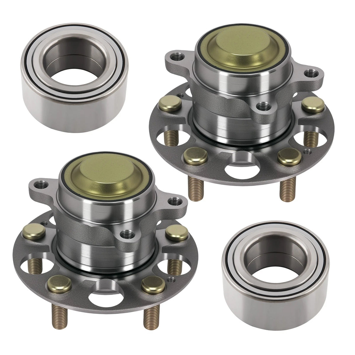 Front Wheel Bearing Rear Hub Assembly for Acura ILX (2013–2018) BR930862