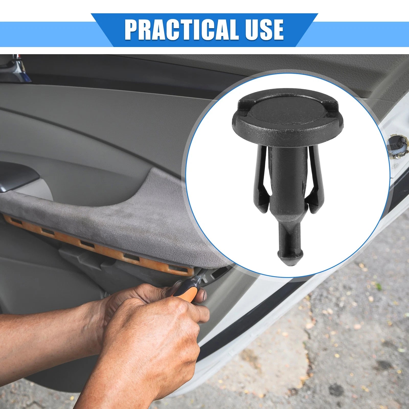 Push Pin Rivet Fastener Retainer Clips Replacement for Subaru Ascent (2019–2021)