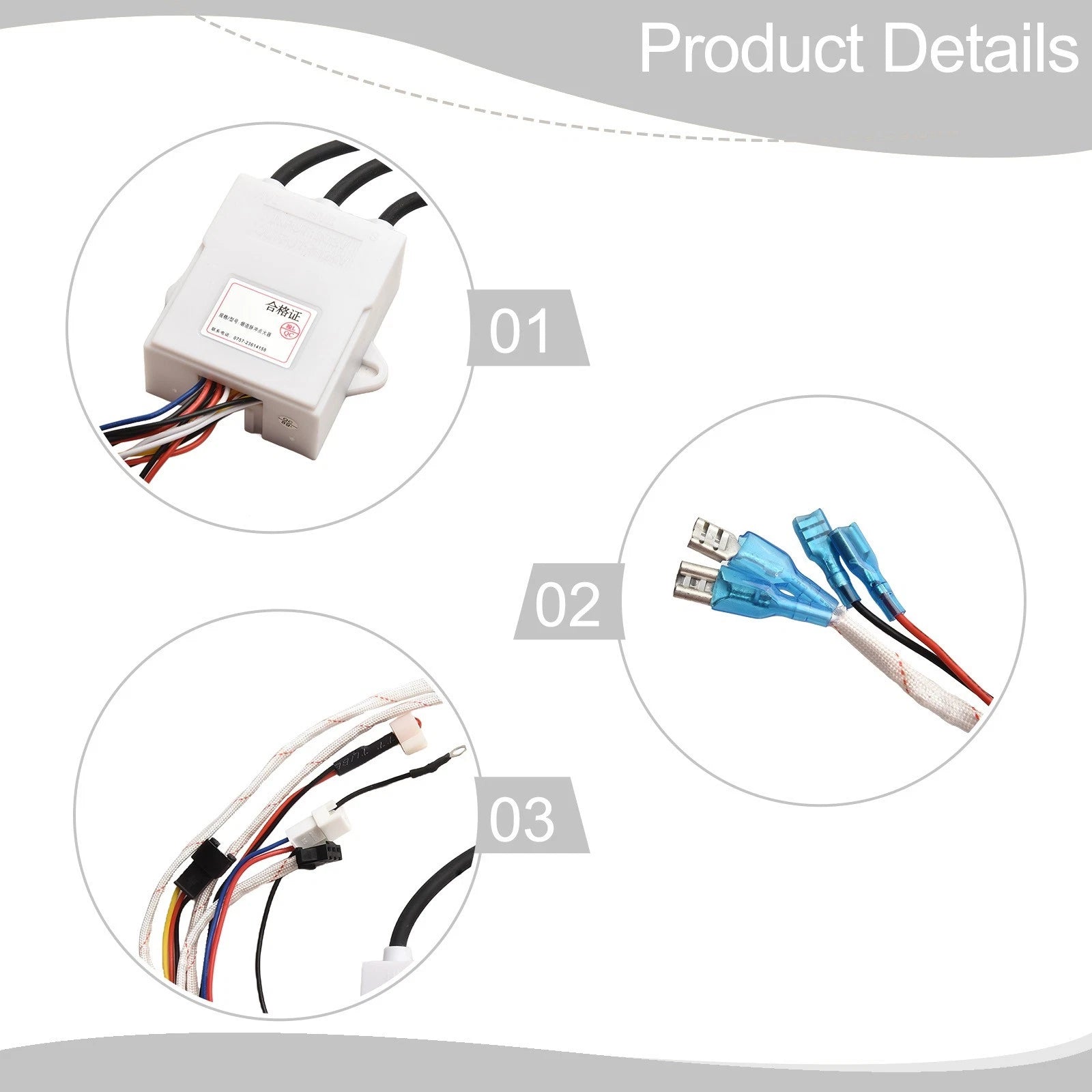 Gas Water Heater with Three Wire Pulse Igniter and Dual Control