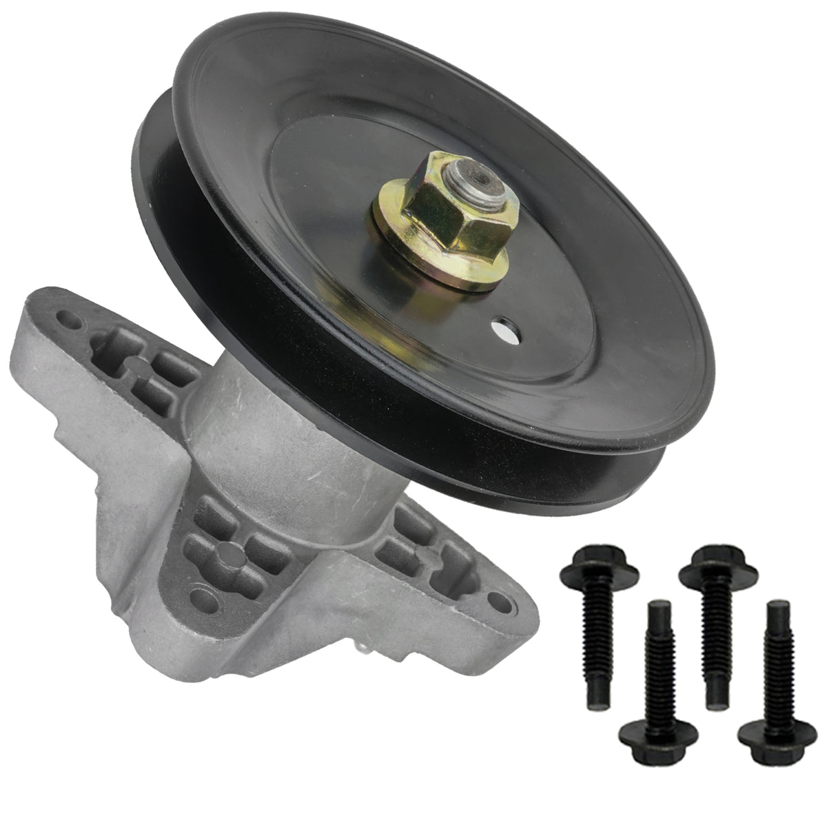 Spindle with Bolt Replacement for MTD Bolens Chief Huskee RZT-42 (2013–2019)
