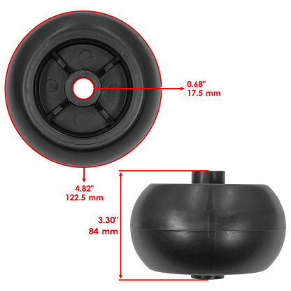 Deck Wheels Replacement Set for Dixie Chopper Magnum 2244 2250 2460 (44 50 60)