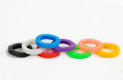 8 Pcs Silicone Key Cap Covers for Universal Key Fobs (Fits Most Models)