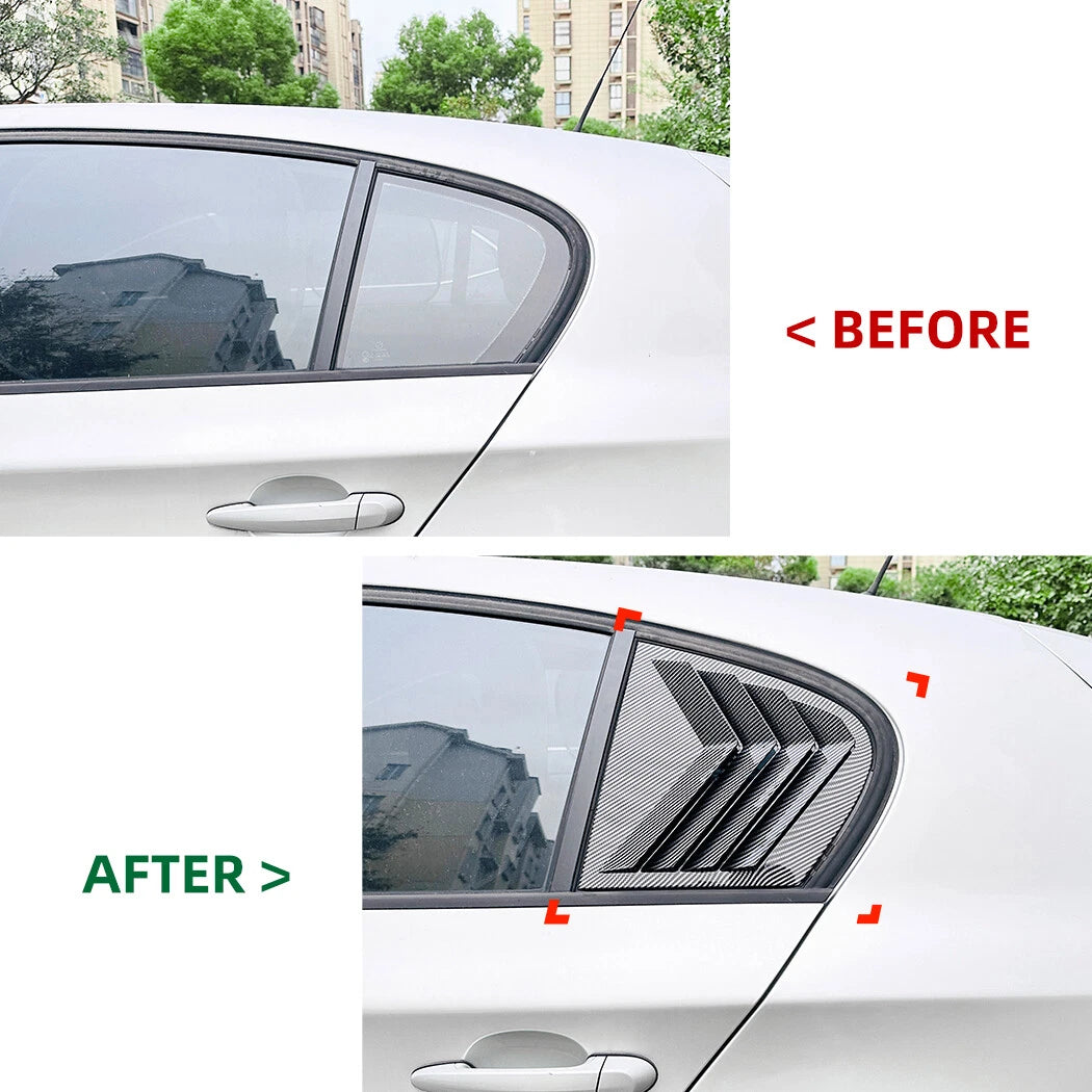 Rear Window Quarter Duct Louver Vent Cover for BMW 1 Series E87 (2005–2011)