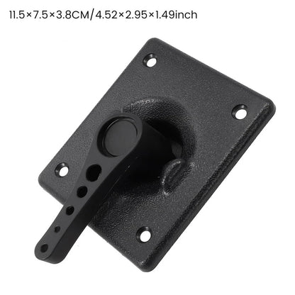 2X Rudder Control Spacers & 4X Screws for Partskits Accessories Black
