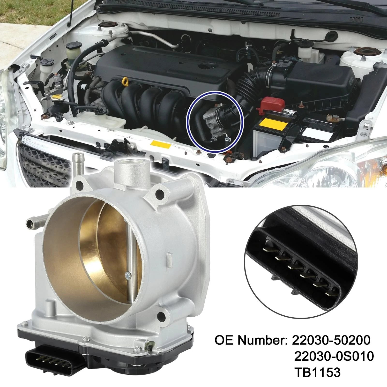 Electronic Throttle Body Replacement for Lexus LX470 GX470 (2003–2009)