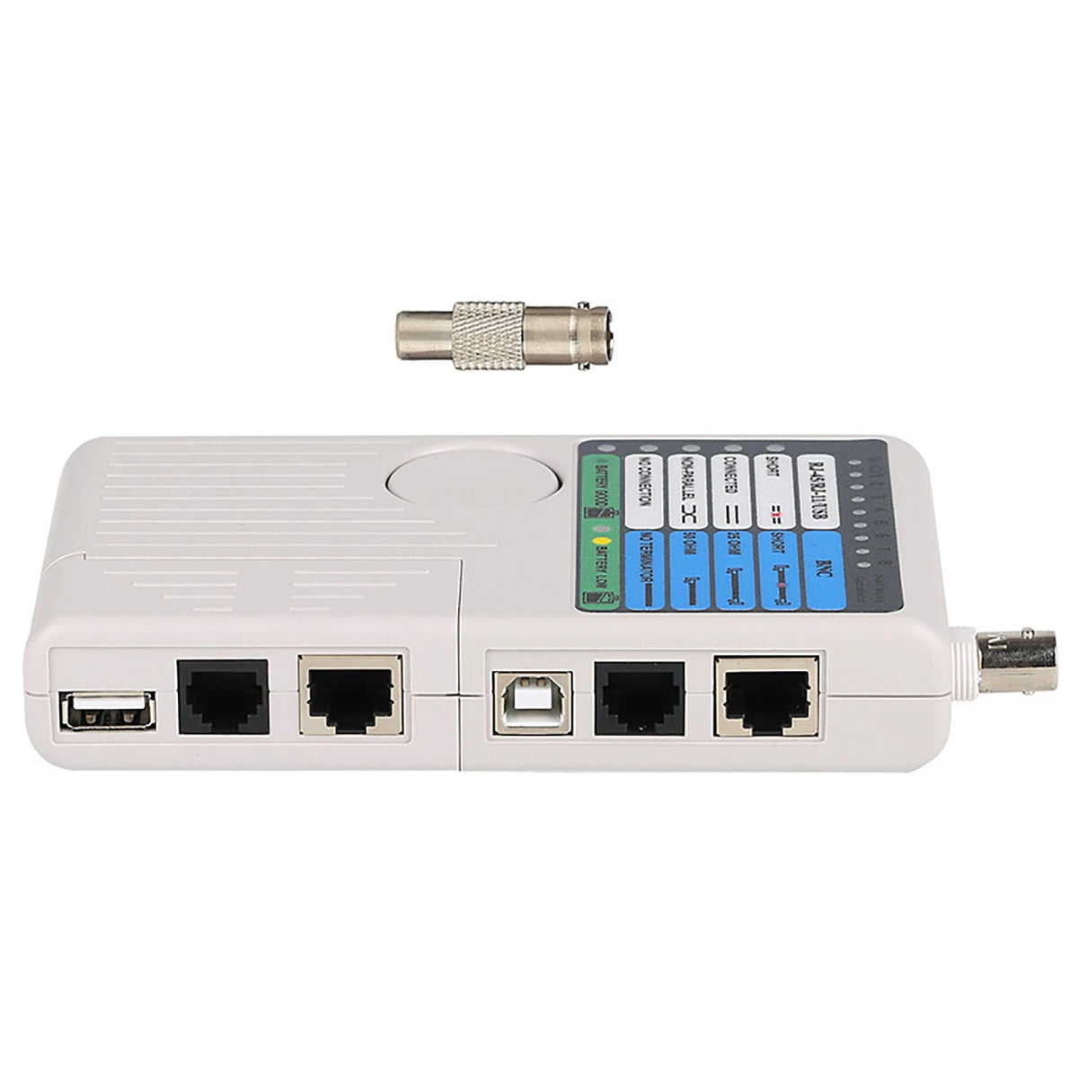 4-in-1 Network Cable Tester for RJ45/RJ11/USB/BNC (No Year Range)