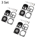Set of 3 Carburetor Repair Kits for Stihl 009 010 011 012 (C1S-S1A, ZAMA RB-11)