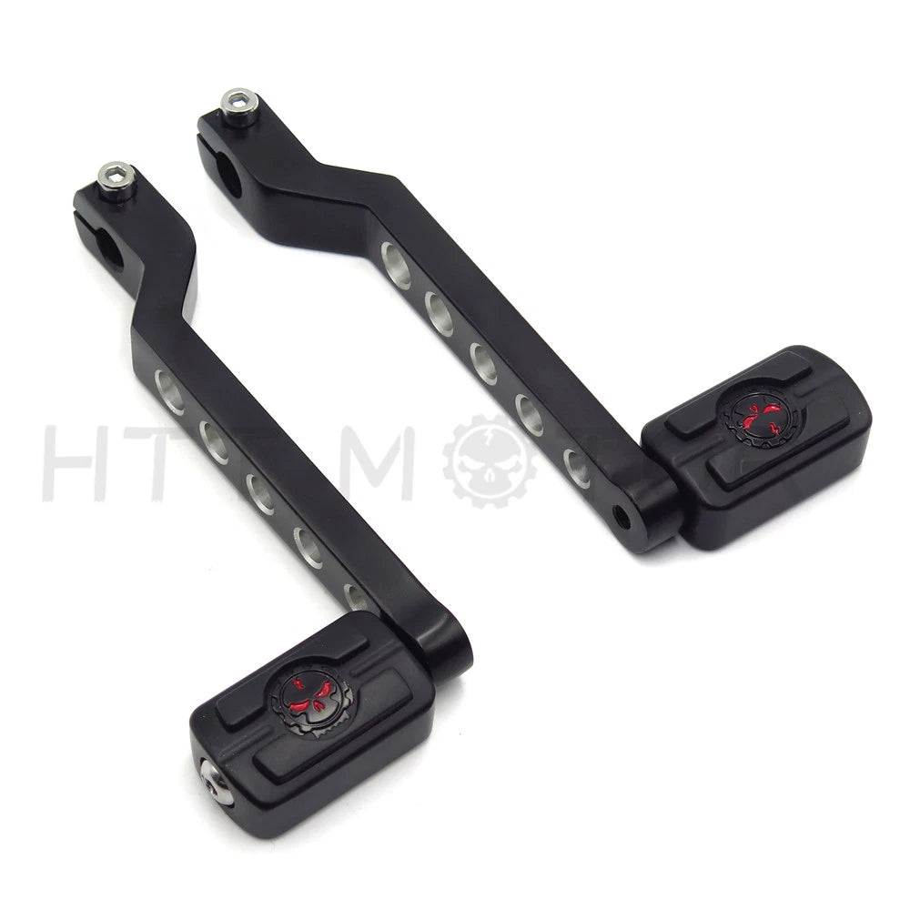 Heel Toe Shift Lever with Shifter Pegs for Harley FL Touring Softail (2014–2023)