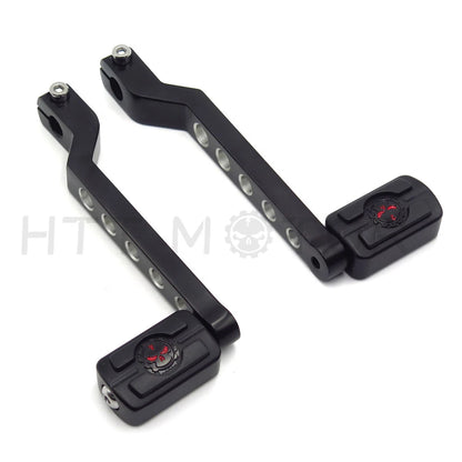 Heel Toe Shift Lever with Shifter Pegs for Harley FL Touring Softail (2014–2023)