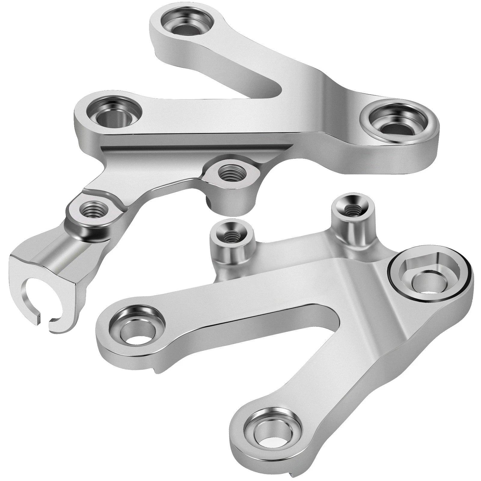 Footpeg Bracket Set for Kawasaki Ninja ZX6R ZX600 ZX9R ZX900 ZZR600 (1995–2008)