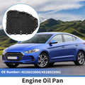 Engine Oil Pan Replacement for Hyundai Elantra (2007–2012) Aluminum Alloy
