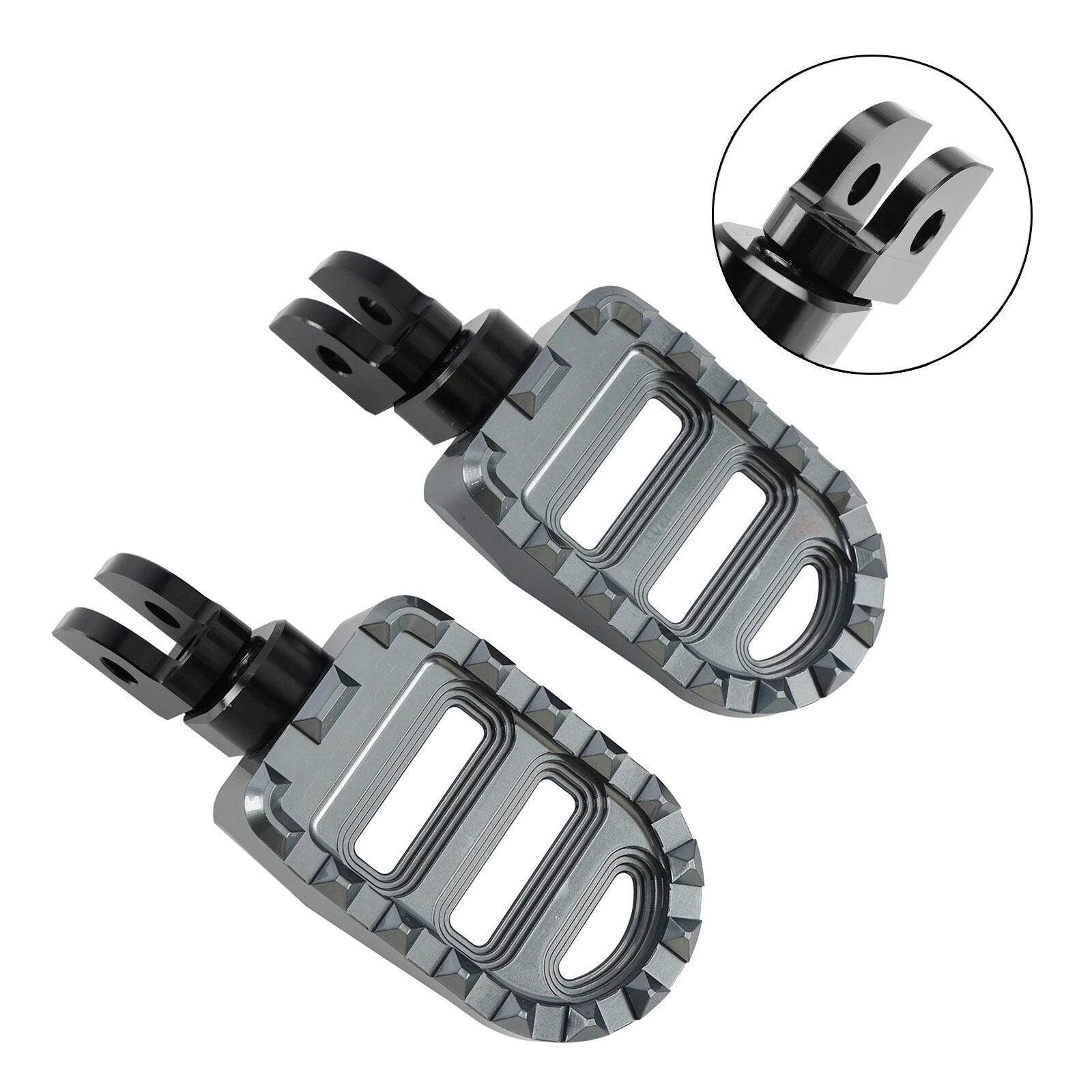 Front Footrests Foot Pegs for Yamaha XSR700 XSR900 FJR1300 YZF-R6 YZF-R1 (2016–2023)