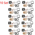 Set of 10 Carburetor Gasket Kits for Walbro 43CC 52CC (40-5/44F-5 34F 36F 139F)