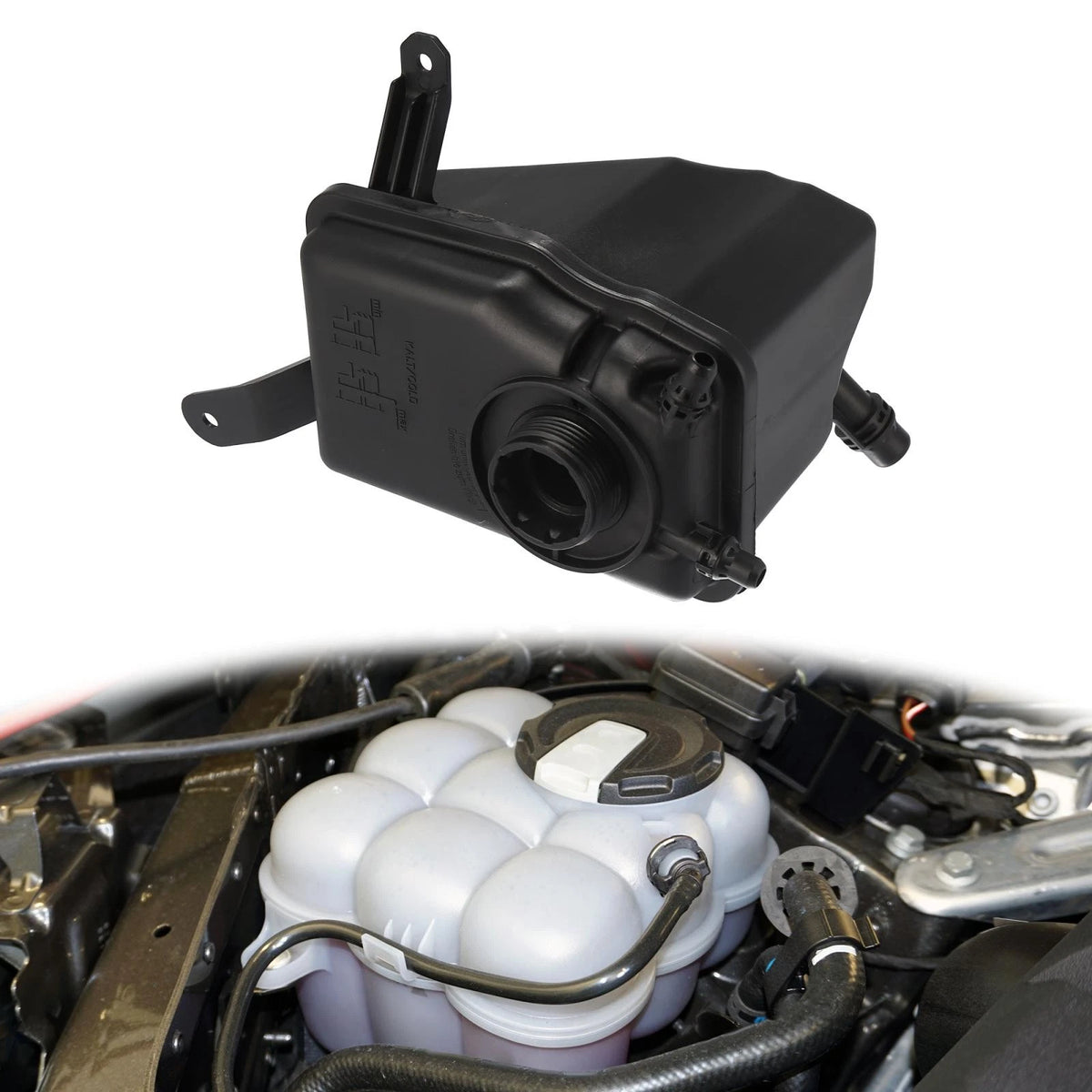 Coolant Reservoir Tank with Sensor for BMW 5 Series 6 Series (2011–2018)