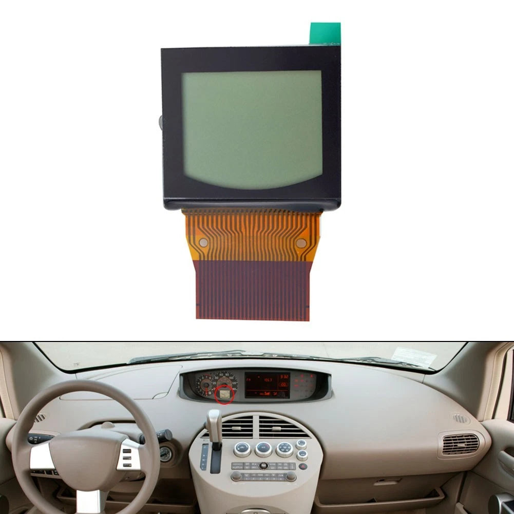 Manual Measurement Data LCD Instrument Cluster Glass Material Non-Deformable