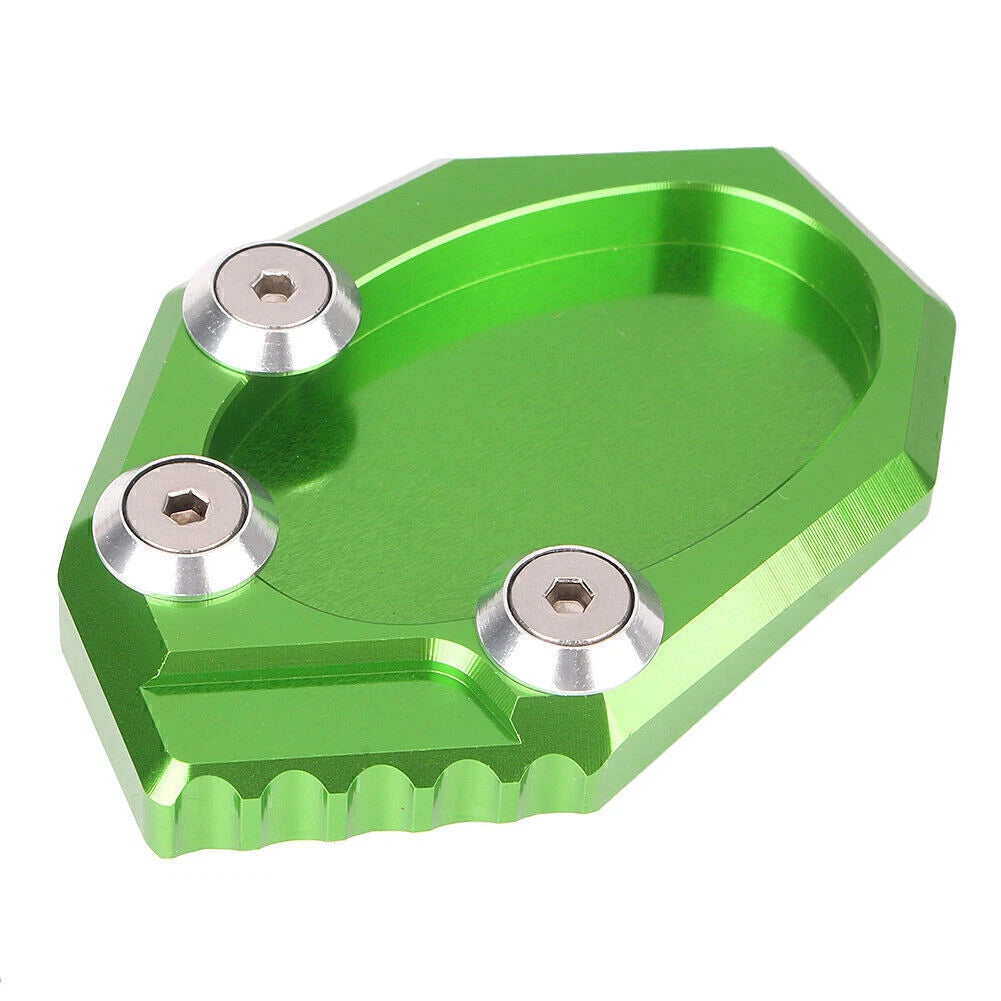 Kickstand Pad for Kawasaki Versys 650 KLX250 (2010–2014) Green