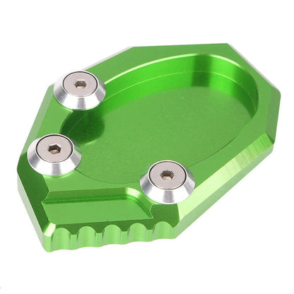 Kickstand Pad for Kawasaki Versys 650 KLX250 (2010–2014) Green